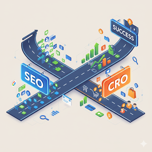 تفاوت CRO و SEO