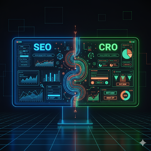 تفاوت CRO و SEO