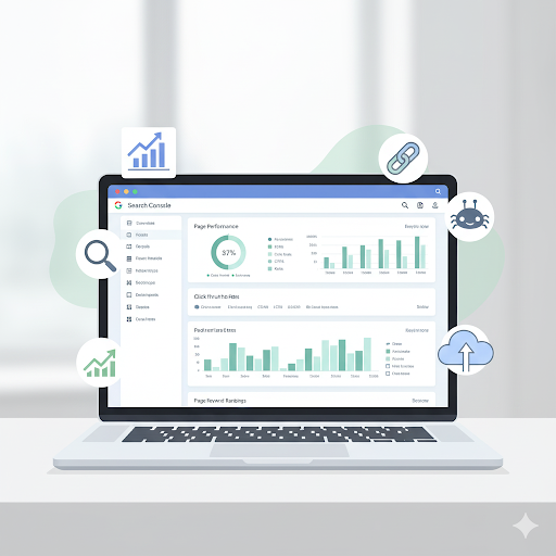 استفاده حرفه‌ای از Google Search Console